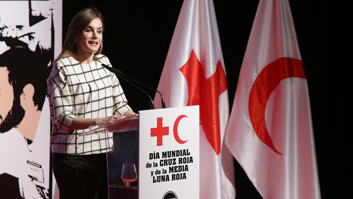 Letizia Ortiz preside el Día Mundial de la Cruz Roja y de la Media Luna Roja