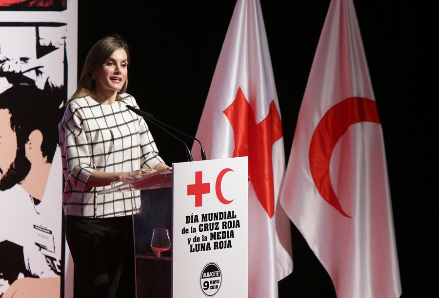 Letizia Ortiz preside el Día Mundial de la Cruz Roja y de la Media Luna Roja