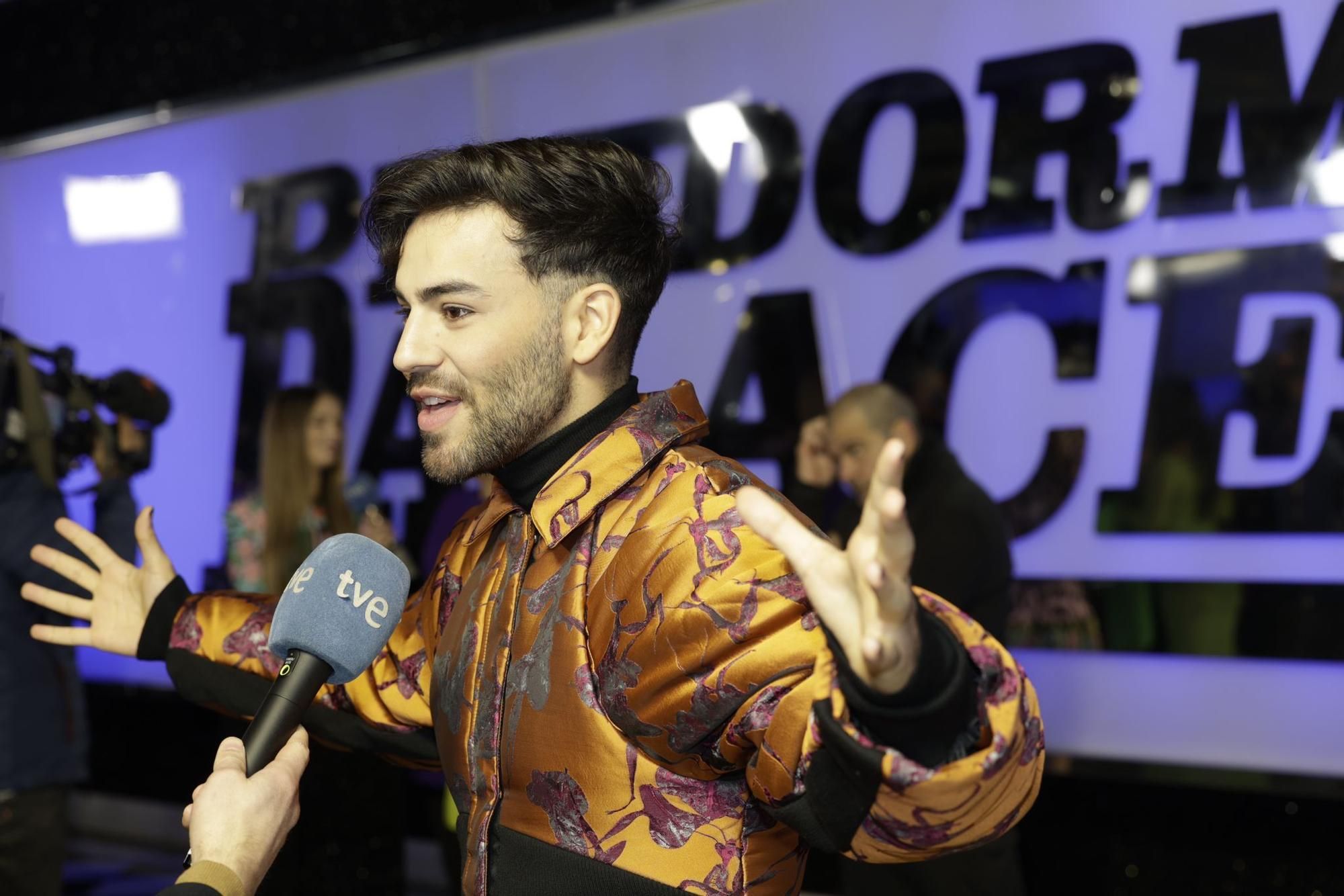 La alfombra naranja del Benidorm Fest 2023