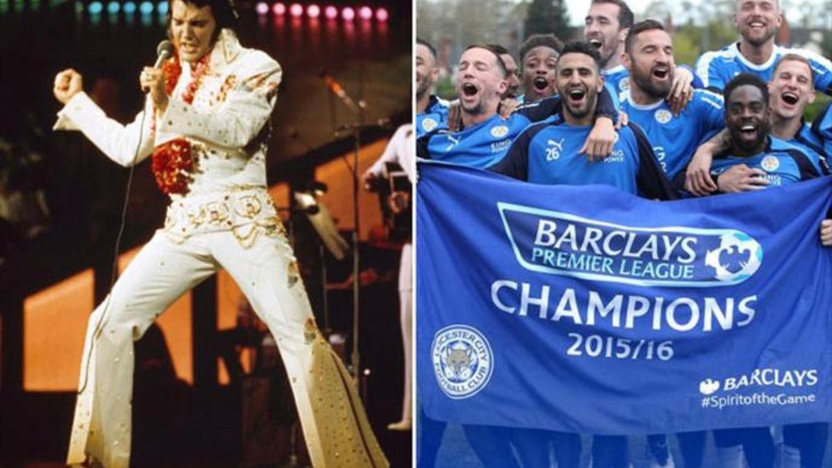 Elvis Presley vivo, más factible que el Leicester campeón