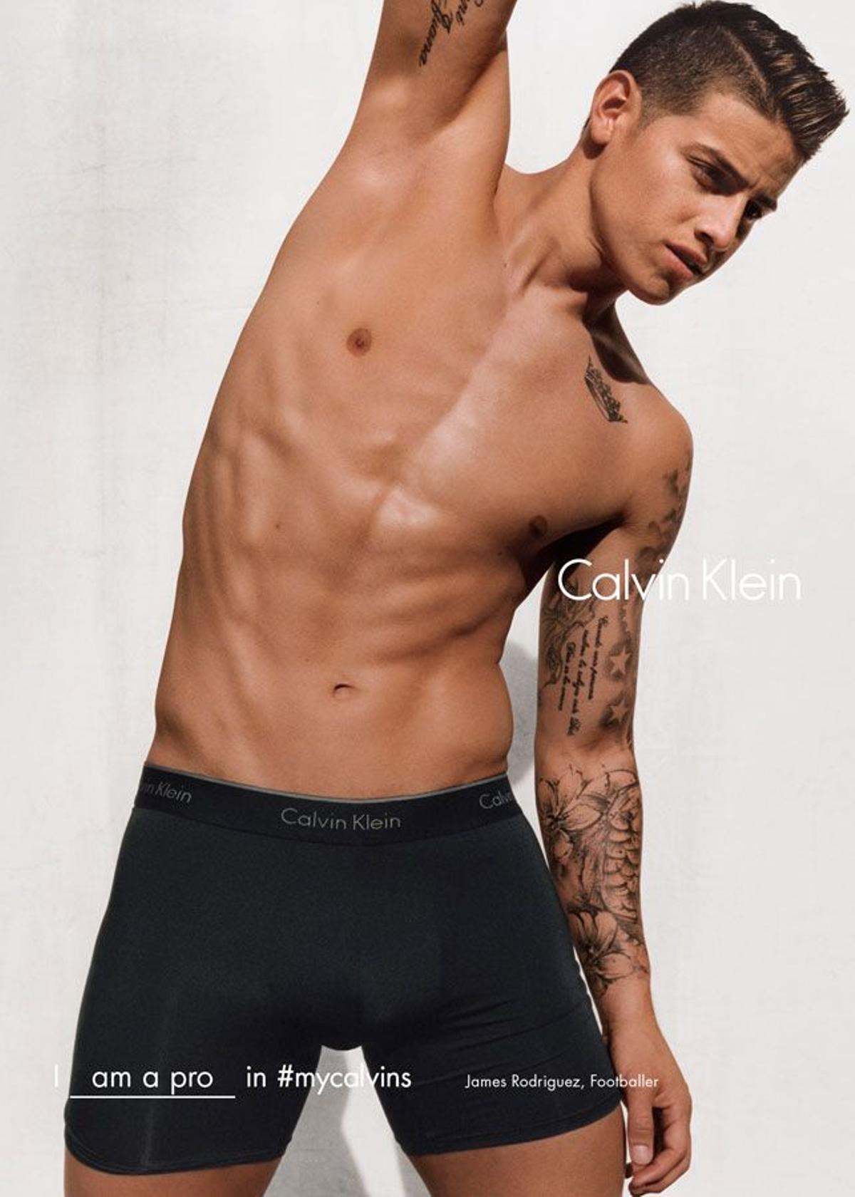 Campaña Calvin Klein otoño 2016: James Rodríguez