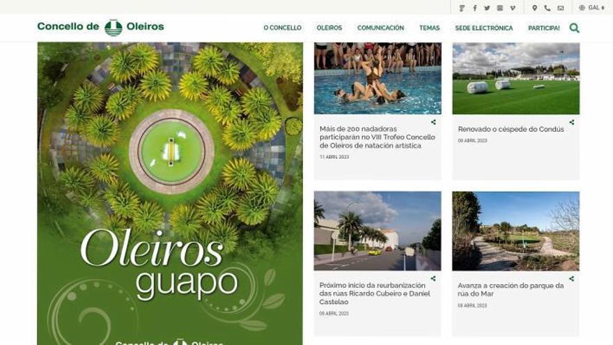 La Junta Electoral ordena a Oleiros retirar de su red social anuncios de logros obtenidos