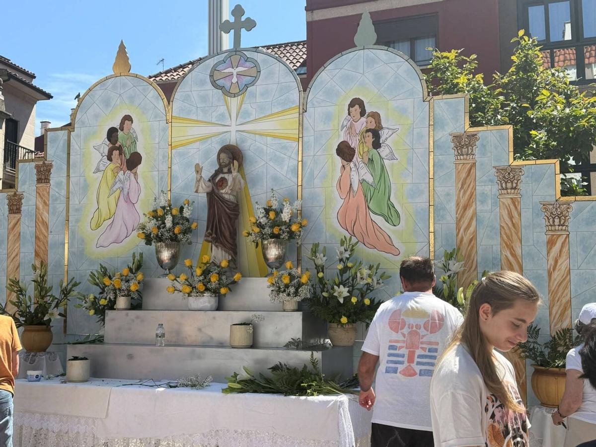 Tardeo de Corpus en Cangas