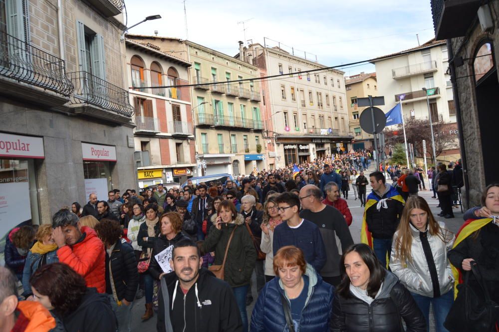 Concentració massiva a Berga