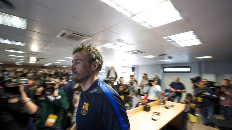 Luis Enrique: &quot;Me importa un rábano entrar en la historia&quot;