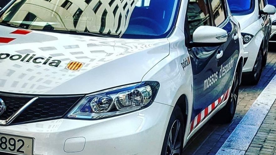 Coches de los Mossos d&#039;Esquadra.