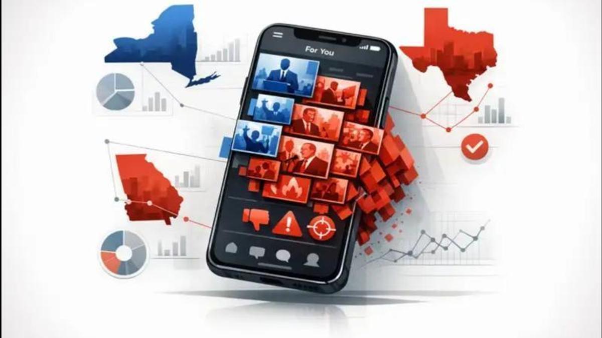 Un estudio revela que el algoritmo de TikTok favoreció contenidos pro-republicanos en las elecciones de Estados Unidos