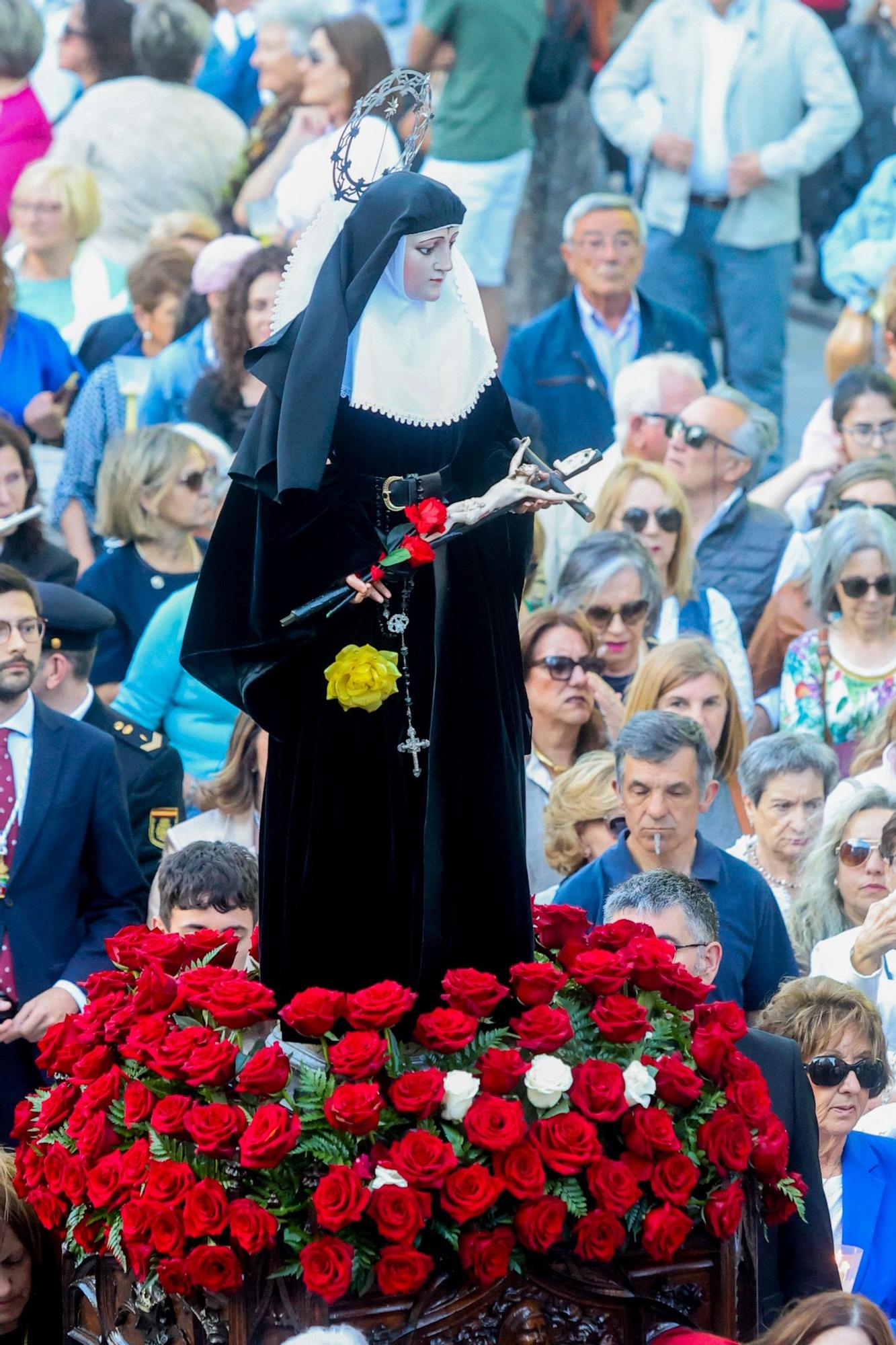 Santa Rita llena Vilagarcía de devoción, fiesta y tradición