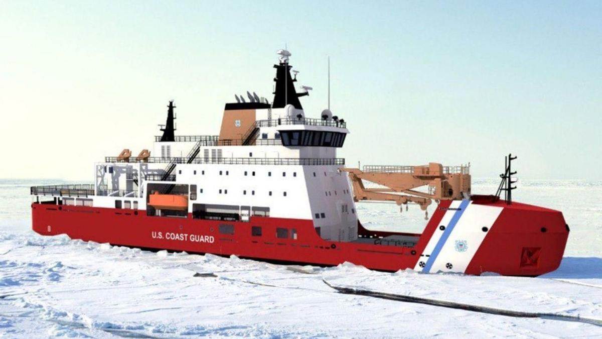 Recreación del proyecto «Arctic Security Cutter».