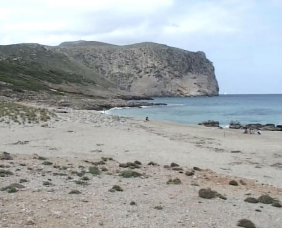 La playa de Arenalet d'Aubarca.
