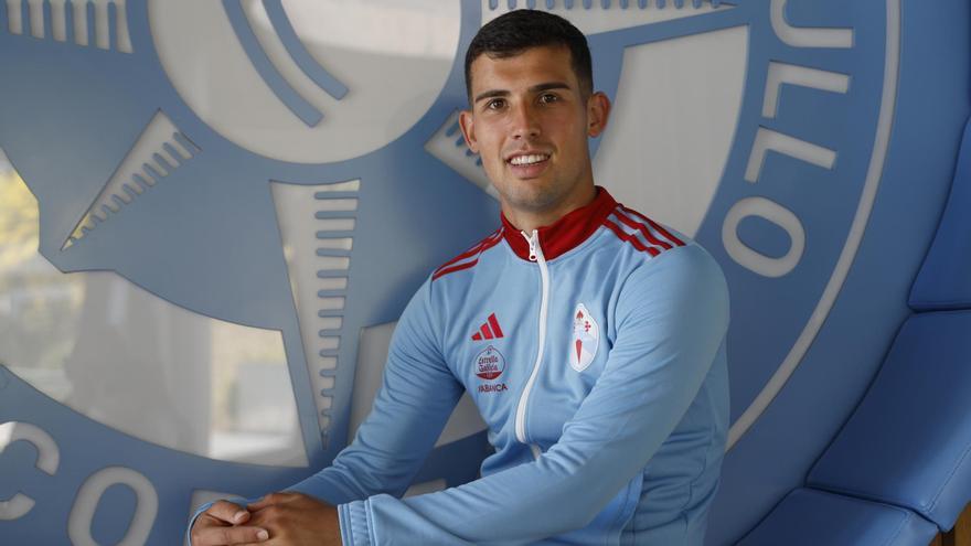 Carlos Domínguez, jugador del Celta