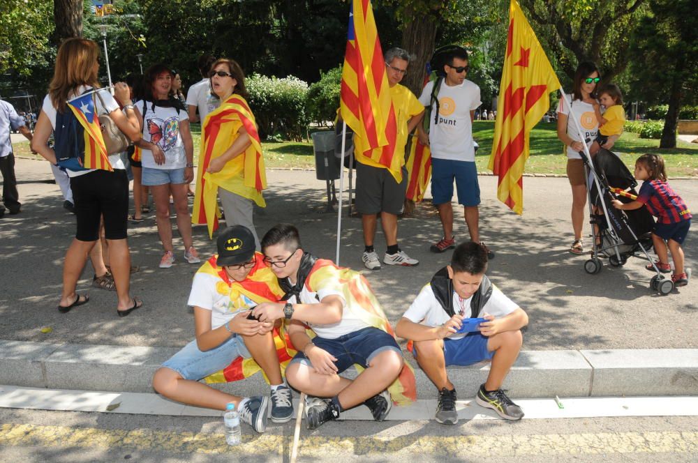 Macrogaleria de la Diada a Berga