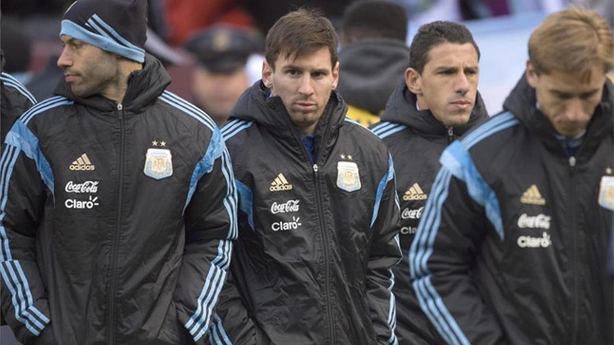 Mascherano y Messi se quedaron en el banquillo