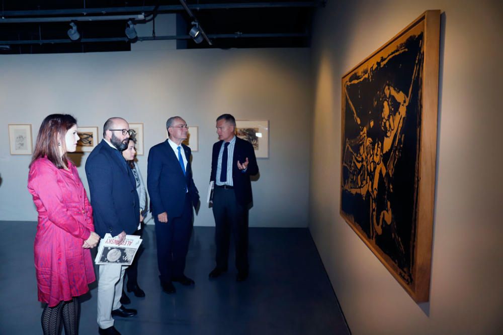 Exposición "Alechinsky en el País de la Tinta".