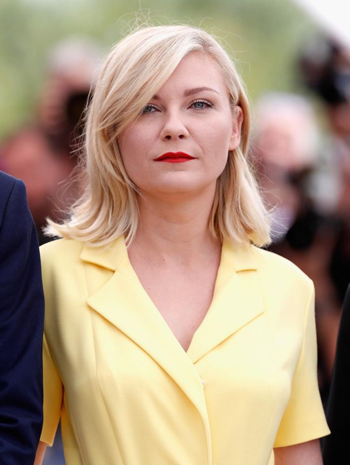 El look beauty de Kirsten Dunst en Cannes 2016