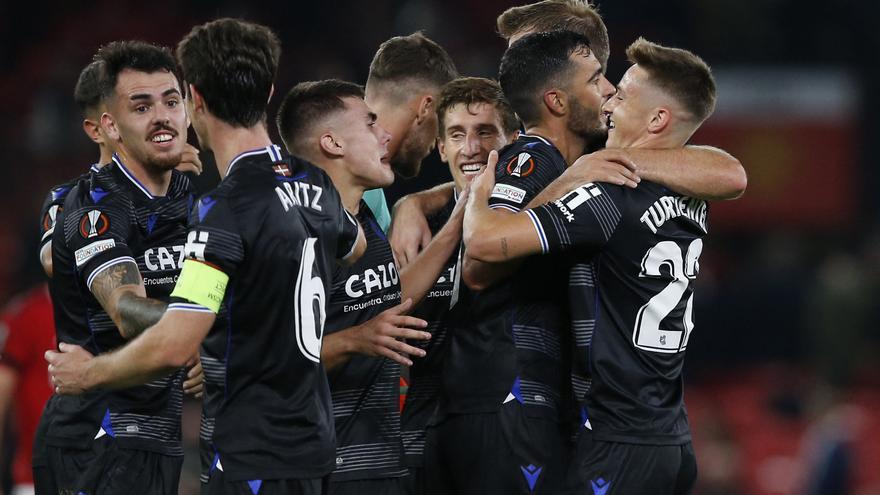 La Real Sociedad cumple su sueño y se impone al Manchester United