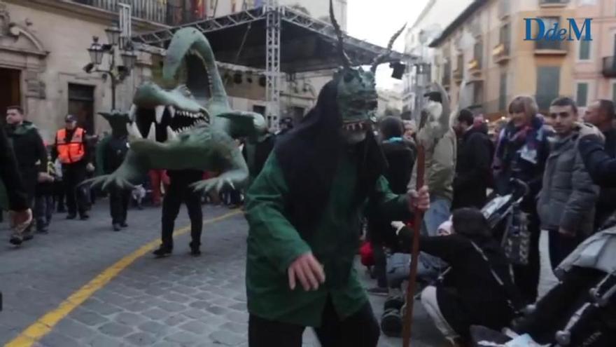 Sant Sebastià: In Palma tanzen sich die Teufel warm
