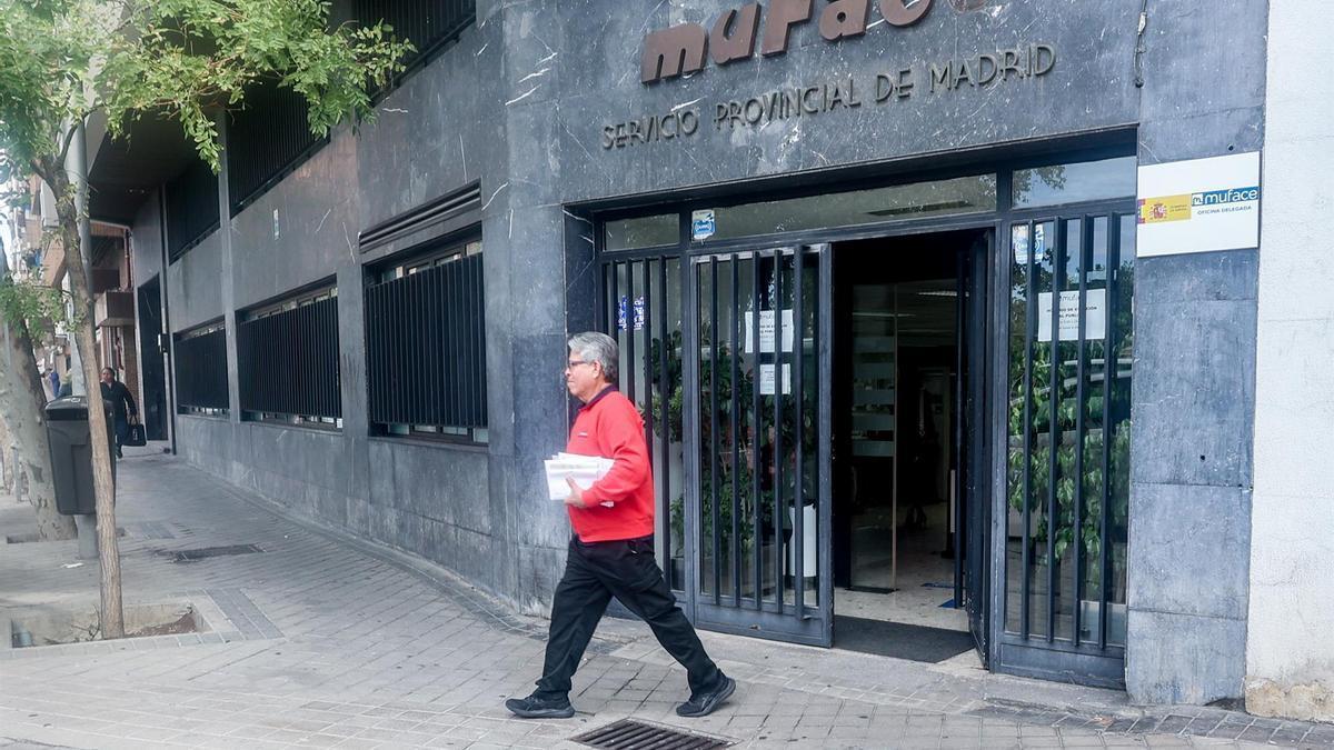 Fachada de un edificio de Muface.