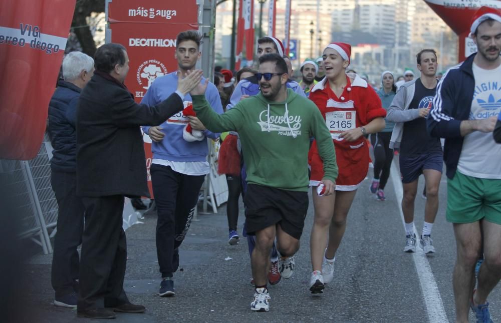 Cerca de 7.000 corredores toman la salida de la Alameda unas horas antes de la Nochevieja