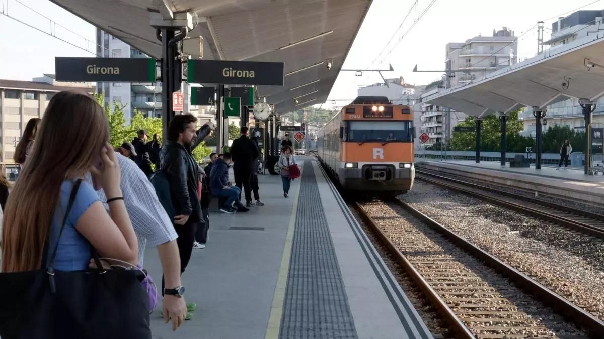 Estación de Girona.