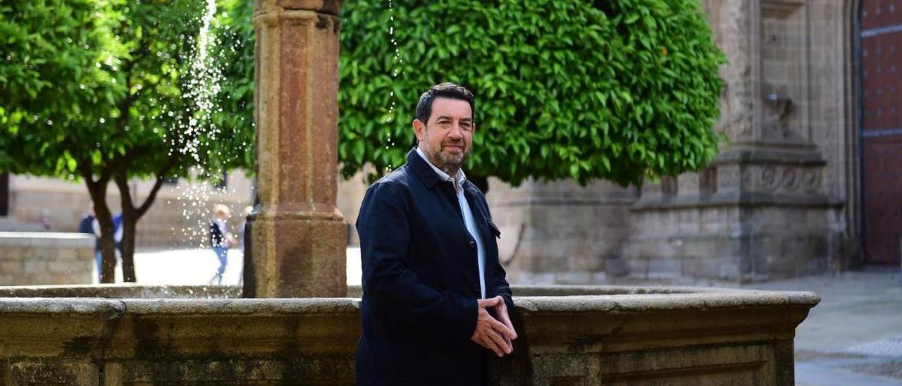 Alfredo Moreno, candidato del PSOE a la alcaldía de Plasencia.
