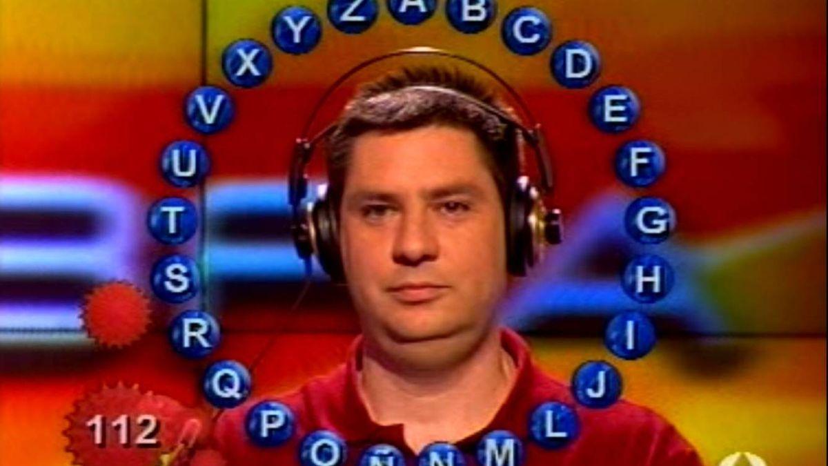 Eduardo Benito, el concursante de 'Pasapalabra' que acumula el bote más alto de la historia del programa.
