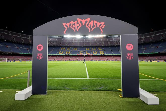 Lo que no se vio del clásico Motomami del Camp Nou