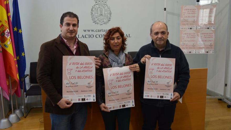 Presentación de la V Ruta del Guiso y el Asiático de Los Belones.