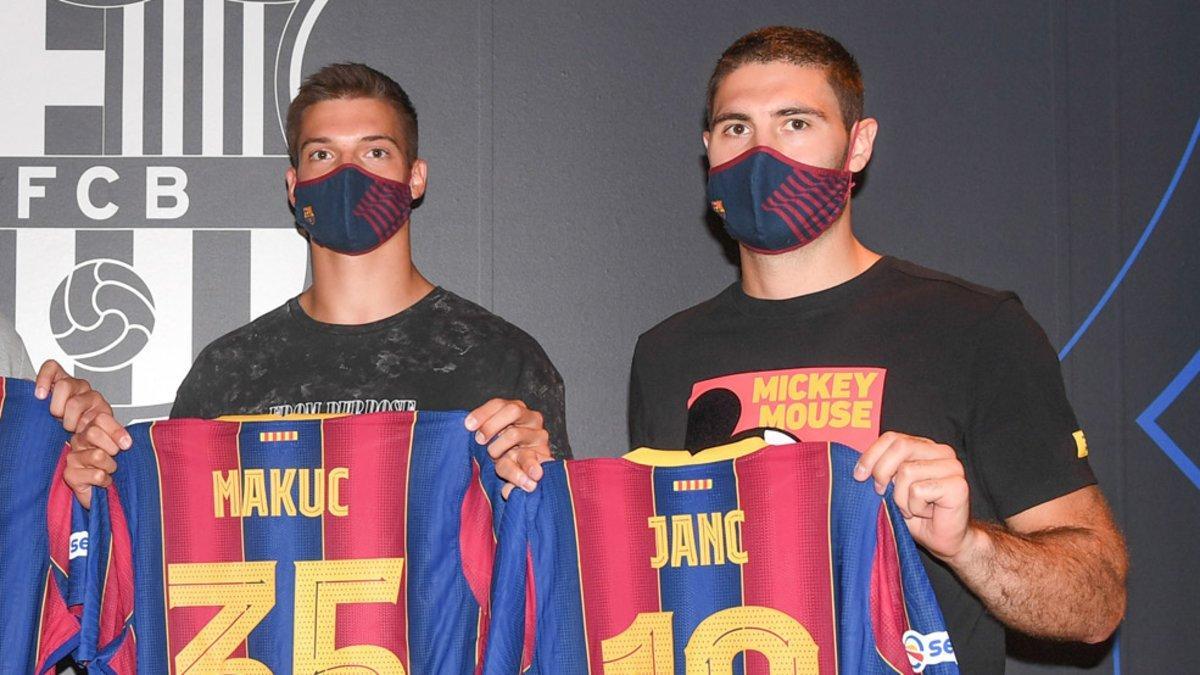 Makuc y Janc quieren ganarlo todo en el Barça