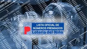 Lista oficial de premios de la Lotería del Niño 2024