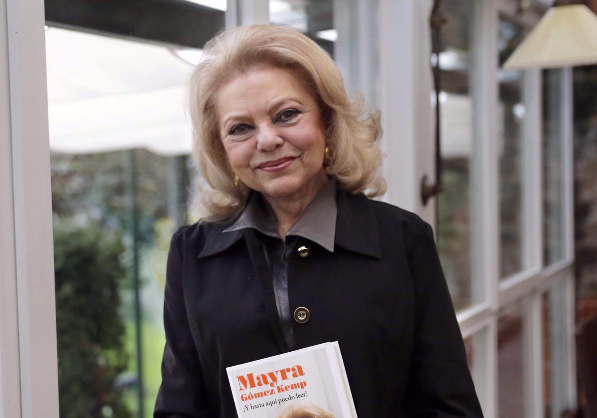 Fallece a los 76 años en Madrid la actriz y presentadora Mayra Gómez Kemp