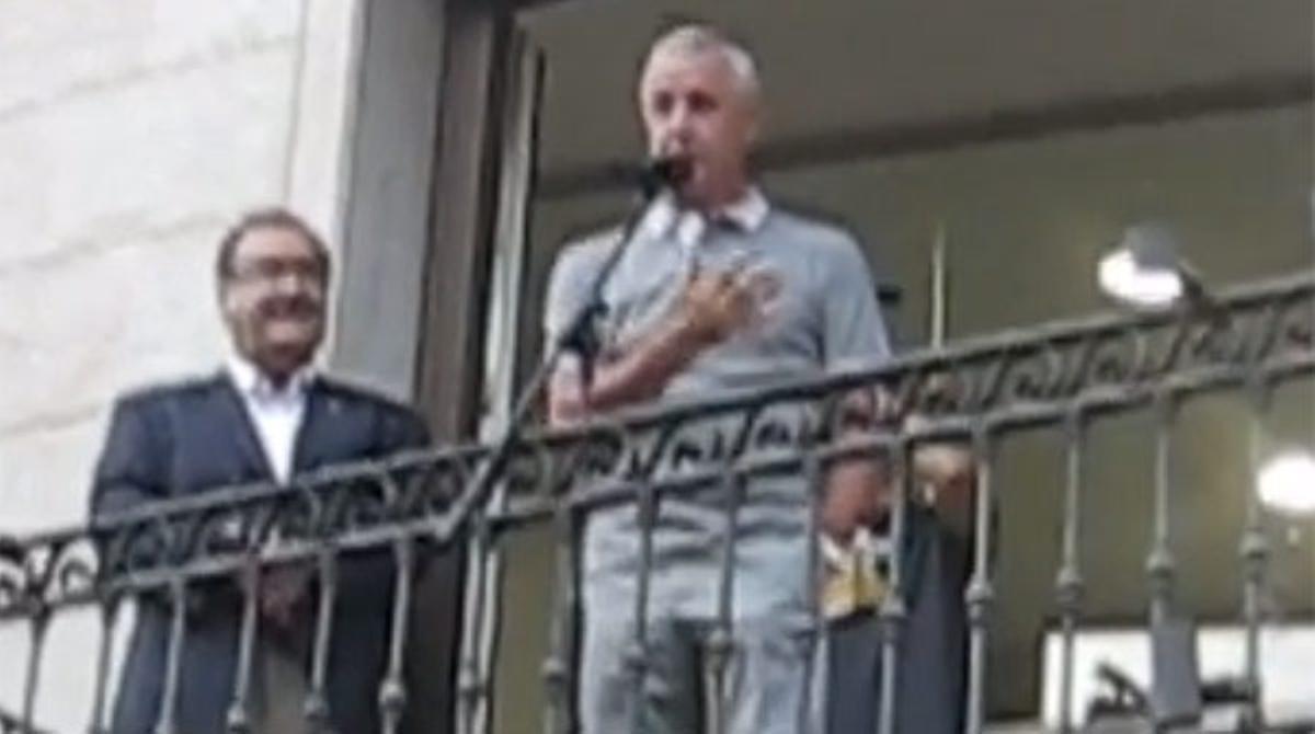 El pregó de Johan Cruyff a Pratdip.