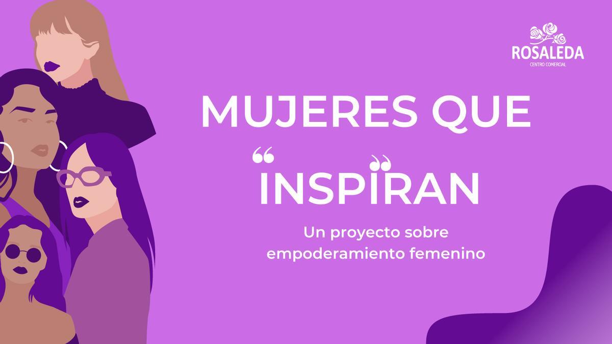 Cartel de presentación de &quot;Mujeres que inspiran&quot;