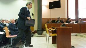 Narcís Serra, en el juicio.
