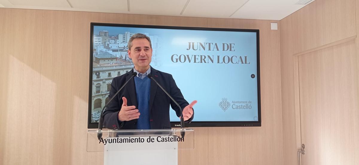 Antonio Ortolá es el portavoz adjunto del equipo de gobierno local de Castelló.