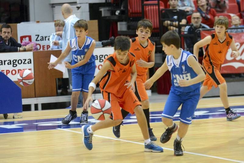 DÍA DEL MINIBASKET. Partidos de las 12:45 horas