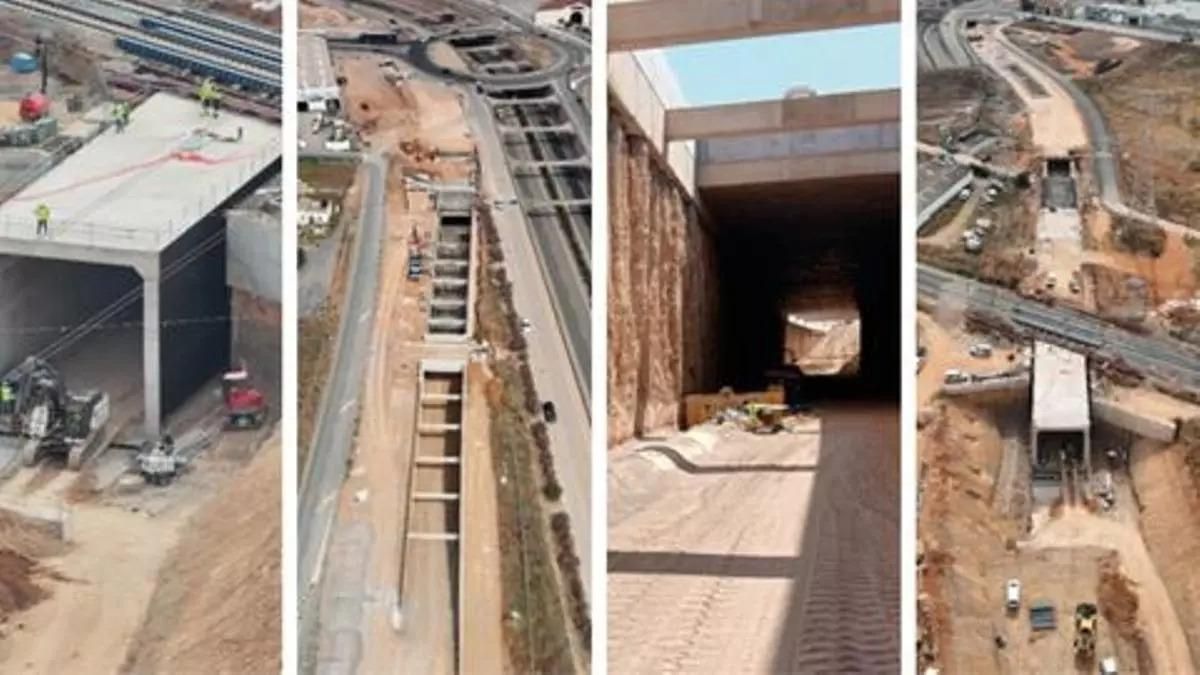 Imágenes de los nuevos accesos a PortCastelló.