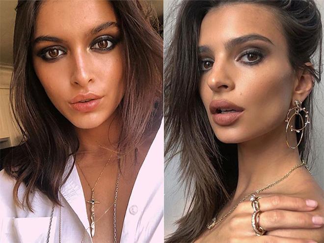 Las siete diferencias entre Emily Ratajkowski y Lucía Rivera