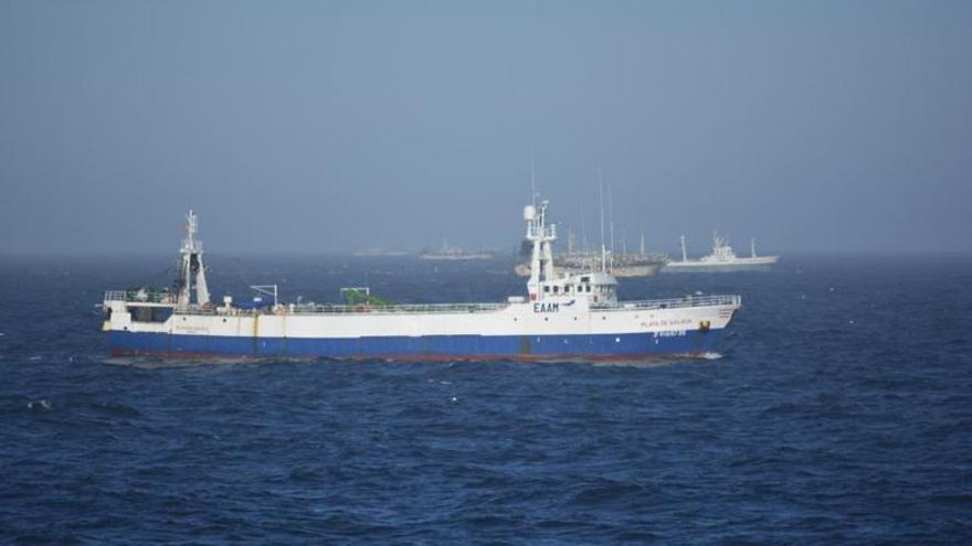 Argentina detecta «maniobras compatibles con pesca ilegal» del buque «Playa de Galicia», con base en Marín, en sus aguas