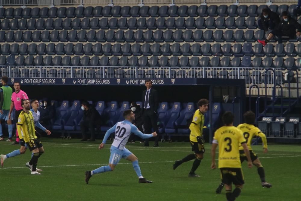 Partido de la Liga SmartBank: Málaga CF - Oviedo.