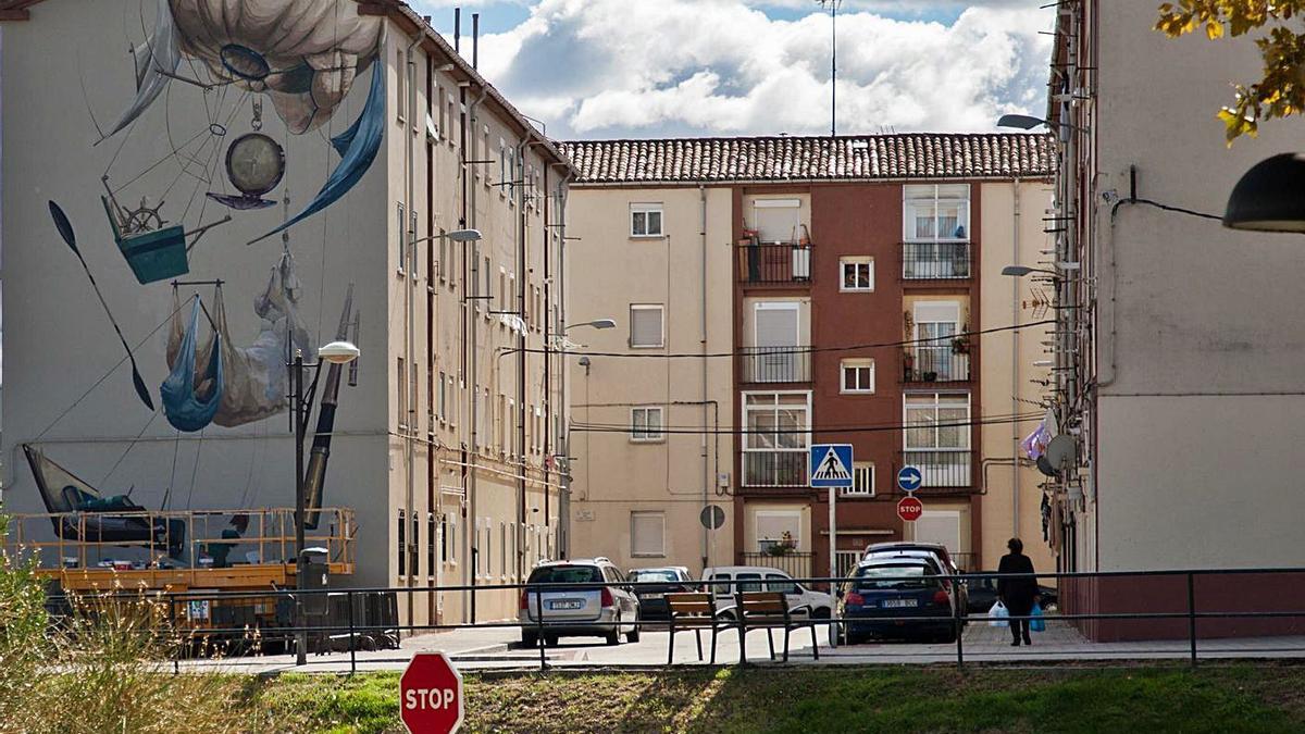 Zona en la que se encuentra la vivienda ocupada ilegalmente . | Javier de la Fuente