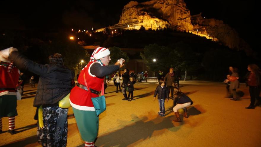 La casita de Santa Claus está en el parque de la Ereta