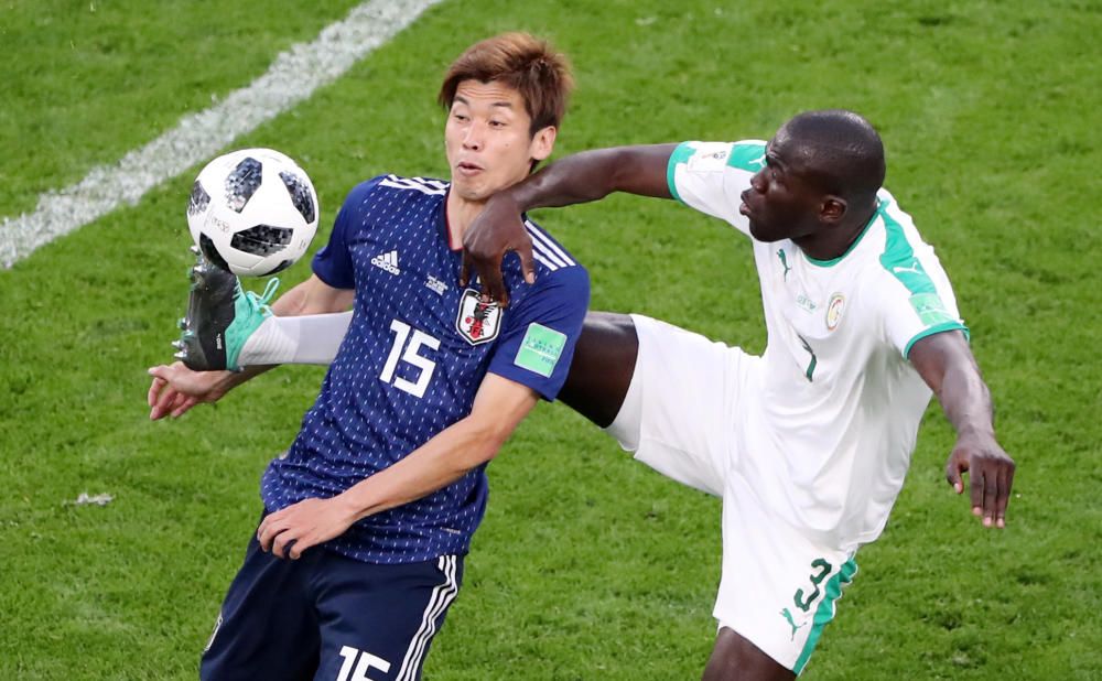 Les millors imatges del Japó-Senegal (2-2)