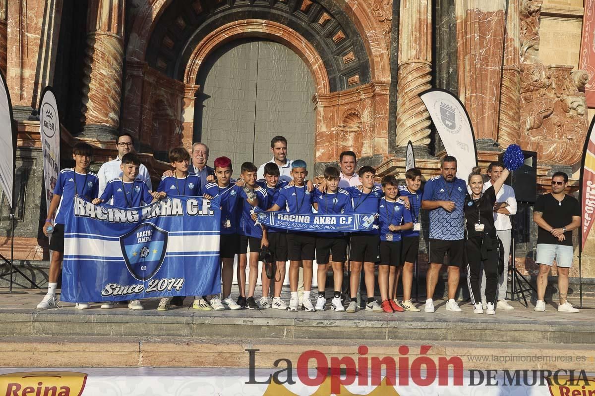 Recepción de la Tomir Cup en Caravaca