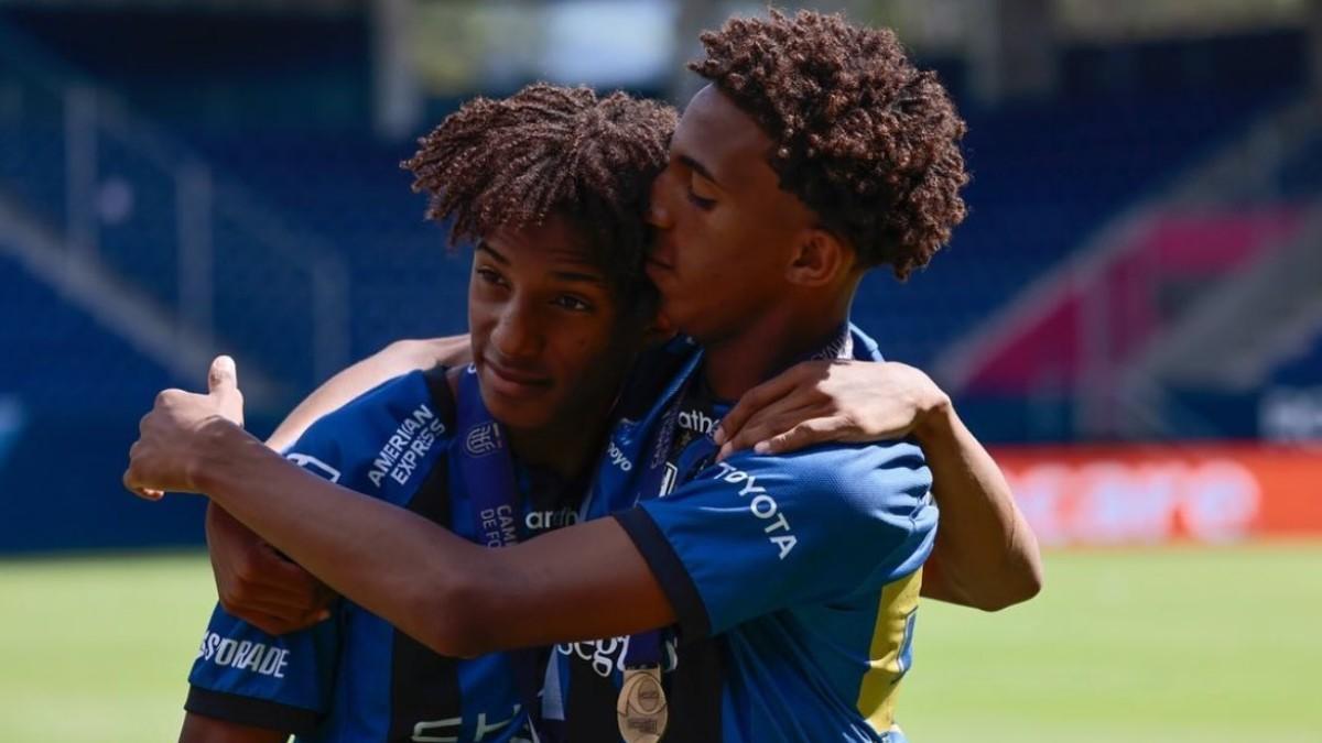 Los gemelos Edwin y Holger Quinteros