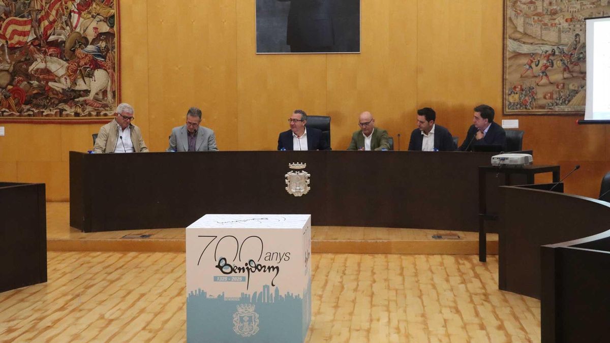 La reunión celebrada este viernes en Benidorm.