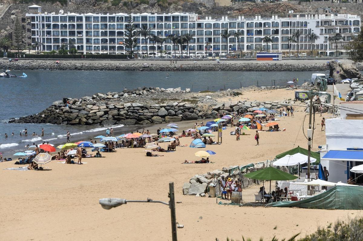 Playa de las islas Canarias