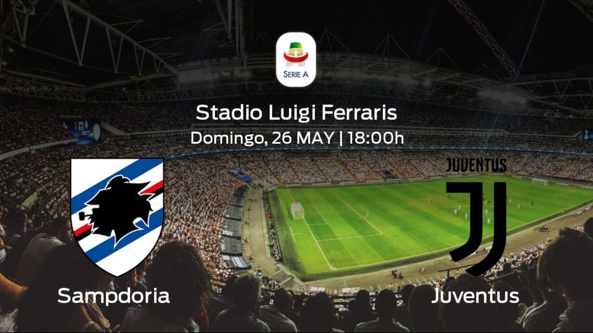 Previa del partido: Sampdoria - Juventus, partido de la última jornada