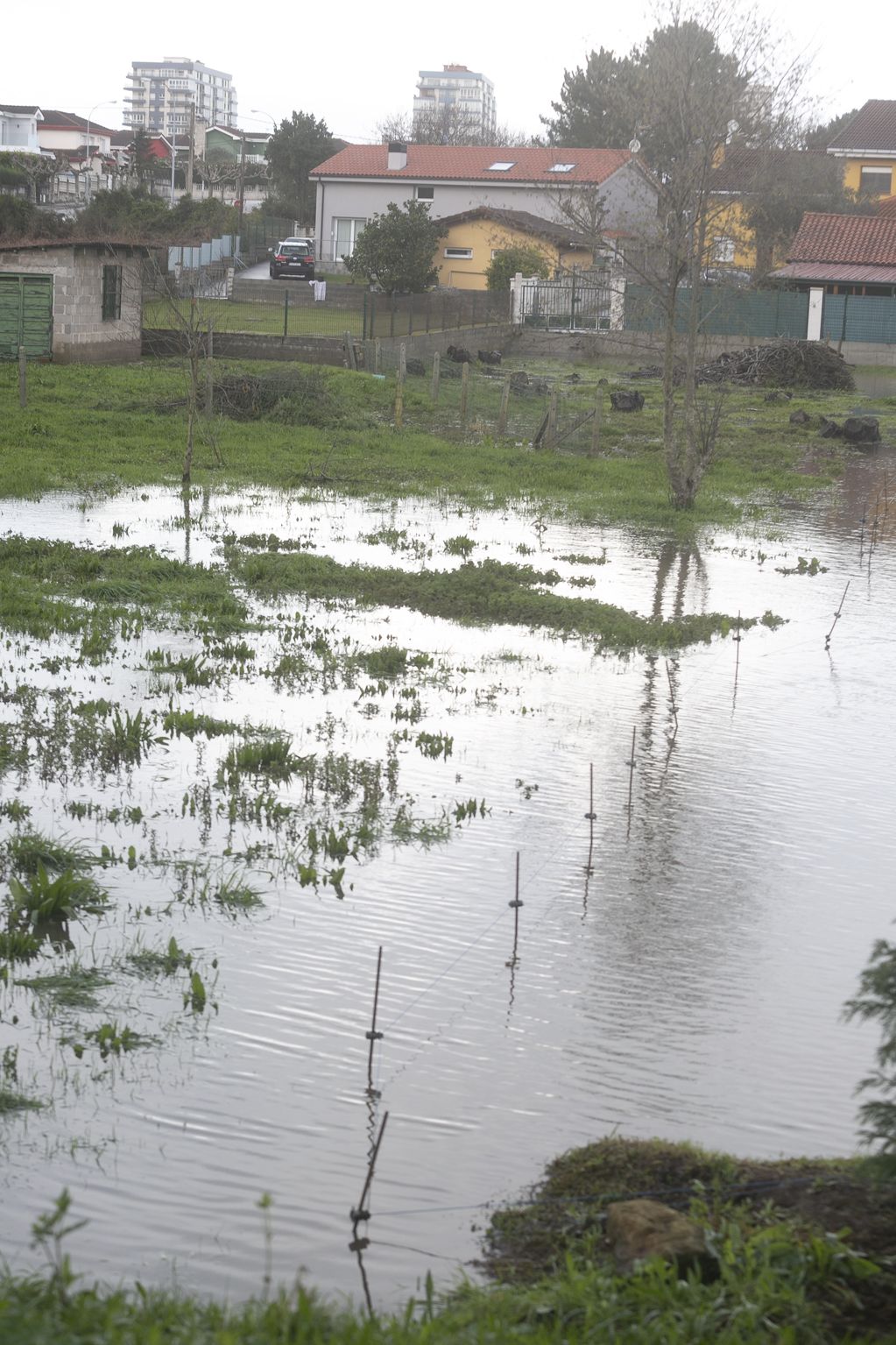 Temporal en la comarca de Avilés