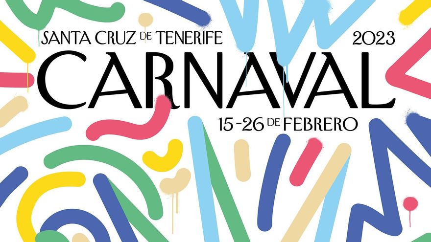These are the finalists in the 2023 Santa Cruz de Tenerife Carnival Poster contest